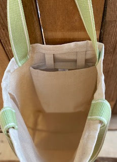 Natural 100% Organic Handmade Tote Bag