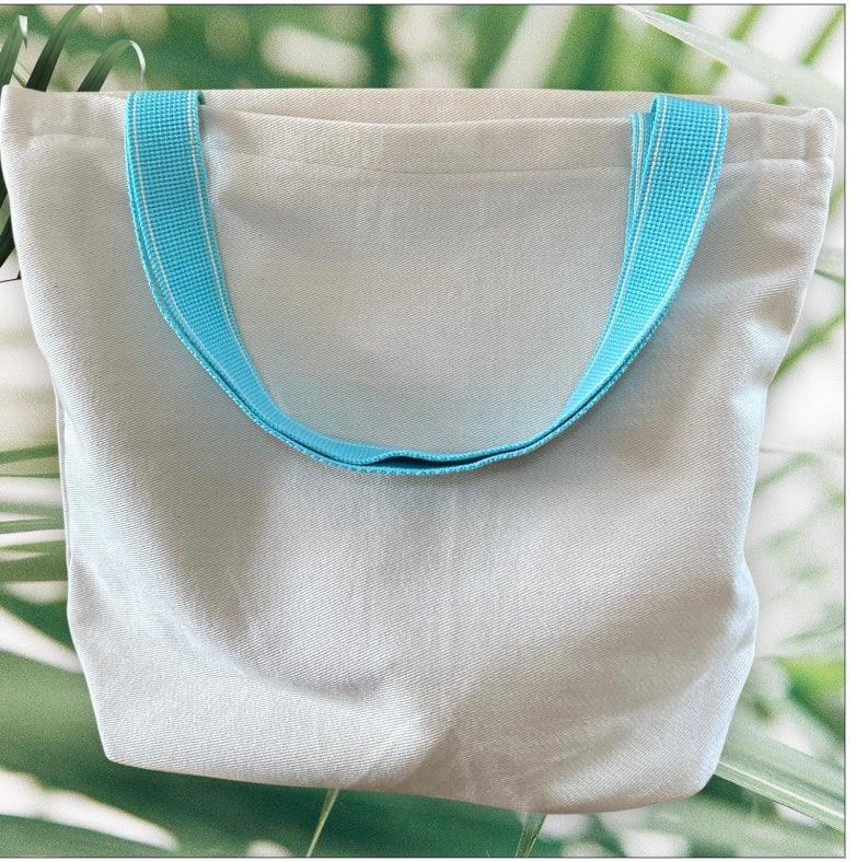 Handmade 100% Linen Organic Tote Bag and Matching Purse | Free UK Shipping