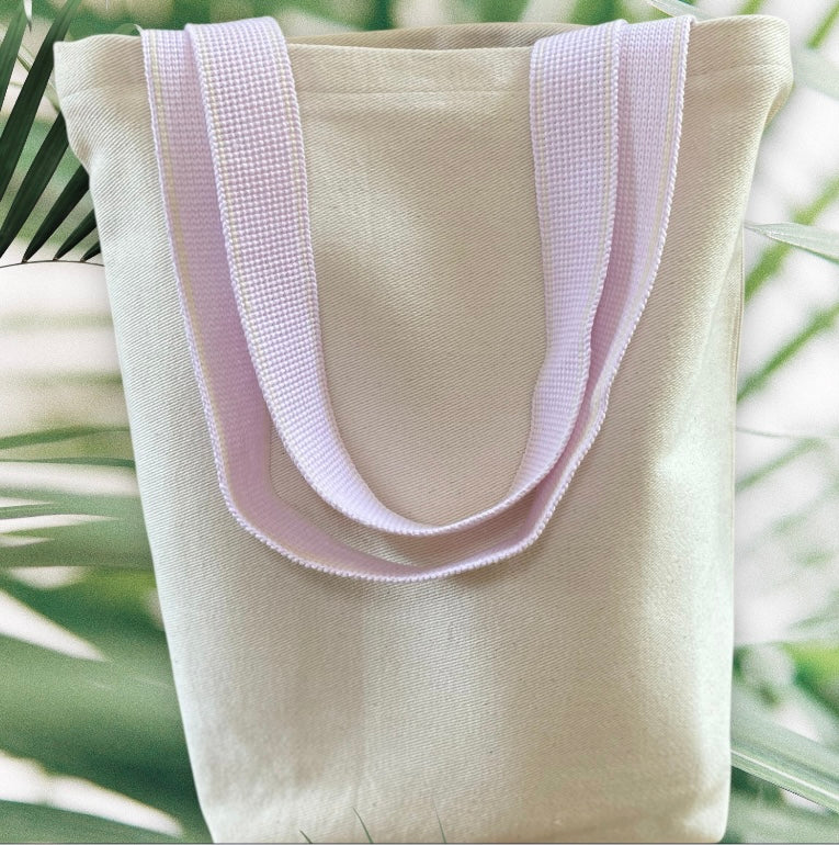 Handmade Natural 100% Linen Organic Tote Bag and Matching Purse | Free UK Shipping